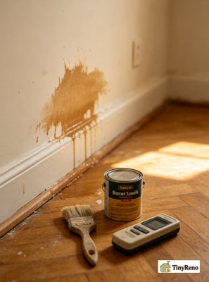 Water Stain on Wall: 4 Cases, 3 Sources, and What Actually Fixed Each