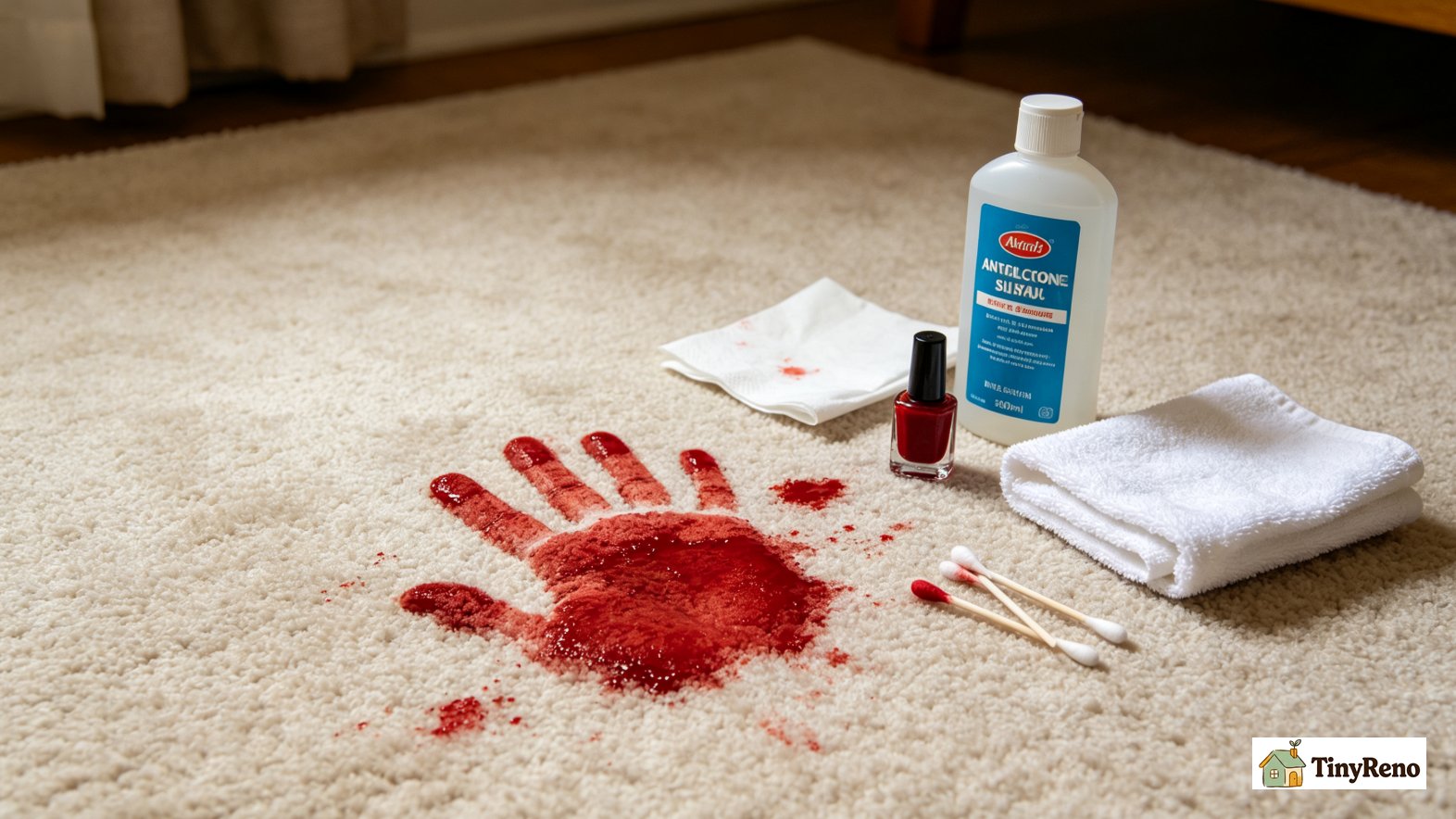 How to Remove Fingernail Polish from Carpet: 4 Hours, 3 Methods, 1 That Works