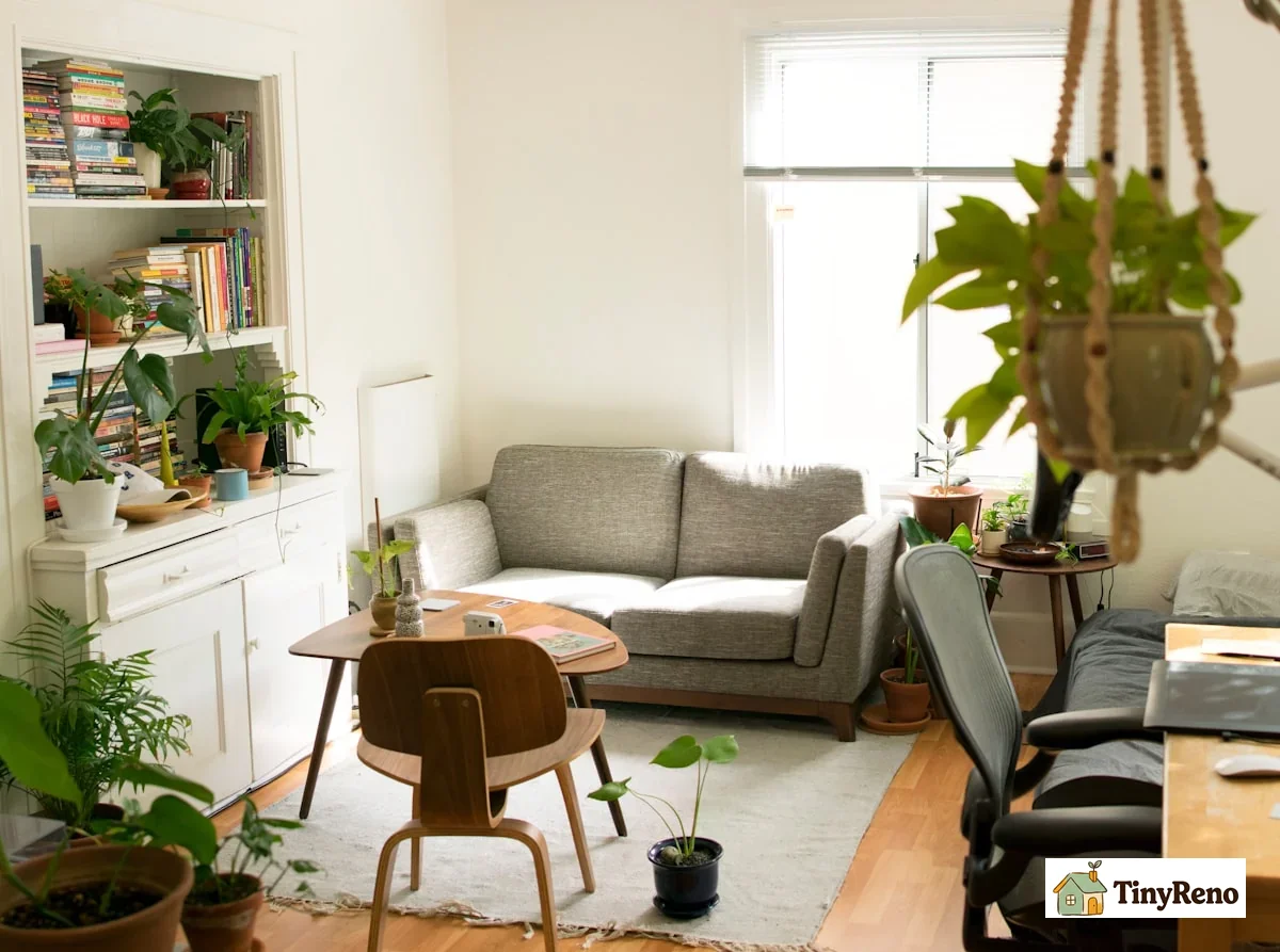 Empty rental apartment room ready for move-out inspection