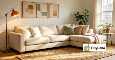 The $100 Living Room Makeover