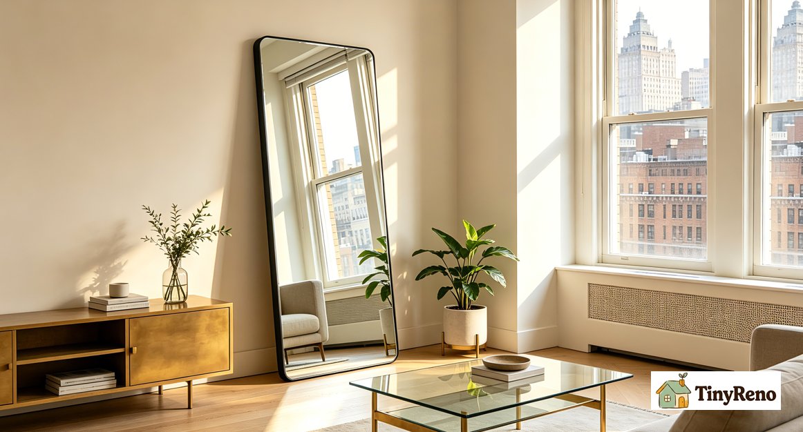 Apartment Mirrors and Reflective Surfaces: 7 Visual Tricks That Make a Small Room Feel Twice as Big