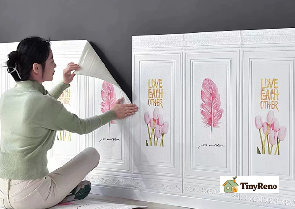 This Budget Foam Wall Panel Saved My Beat-Up Rental Walls | Real Long-Term Review
